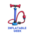 Air pump - Inflatable Geek logo